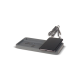 LIMESTONE DESK TIDY ORGANIZER ORGANIZER with Cordless Charger 5W in Grey image 2