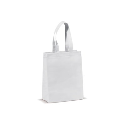 Picture of CARRIER BAG LAMINATED NON-WOVEN SMALL 105G & M² in White