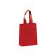 Picture of CARRIER BAG LAMINATED NON-WOVEN SMALL 105G & M² in Red