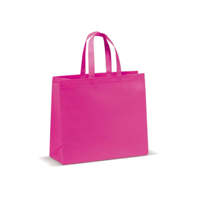 Picture of CARRIER BAG LAMINATED NON-WOVEN LARGE 105G & M² in Pink