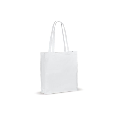 Picture of SHOULDER BAG COTTON OEKO-TEX® 140G & M² 38X10X42CM in White