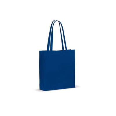 Picture of SHOULDER BAG COTTON OEKO-TEX® 140G & M² 38X10X42CM in Blue