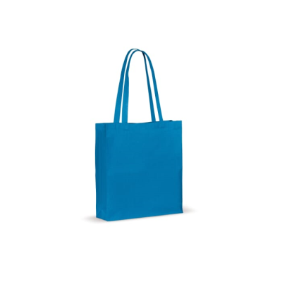 Picture of SHOULDER BAG COTTON OEKO-TEX® 140G & M² 38X10X42CM in Light Blue