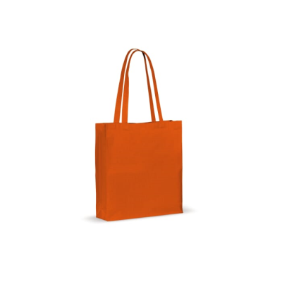 Picture of SHOULDER BAG COTTON OEKO-TEX® 140G & M² 38X10X42CM in Orange