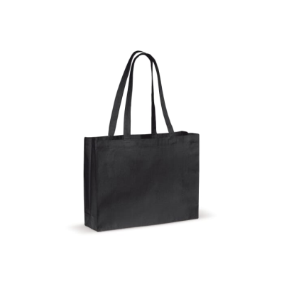 Picture of SHOULDER BAG CANVAS OEKO-TEX® 270G & M² 45X10X33CM in Black
