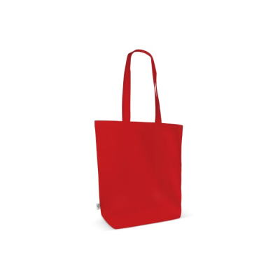 Picture of BAG ORGANIC COTTON COLOUR LONG 270G & M² 42X12X43 CM in Red