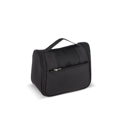 Picture of RPET 300D KORA TRAVEL TOILETRY BAG in Black