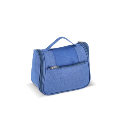 Picture of RPET 300D KORA TRAVEL TOILETRY BAG in Blue