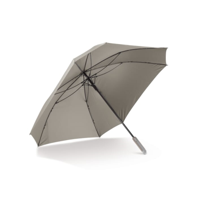 Picture of DELUXE 27” SQUARE UMBRELLA with Sleeve in Taupe