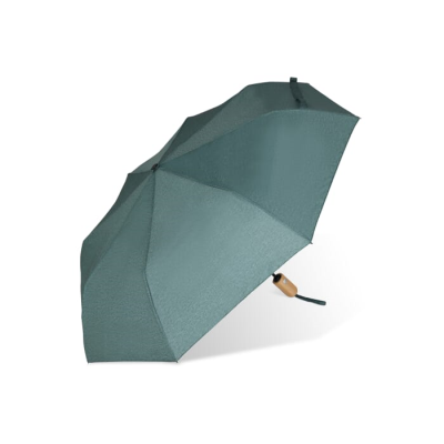 Picture of FOLDING UMBRELLA 21” R-PET AUTO OPEN in Dark Green