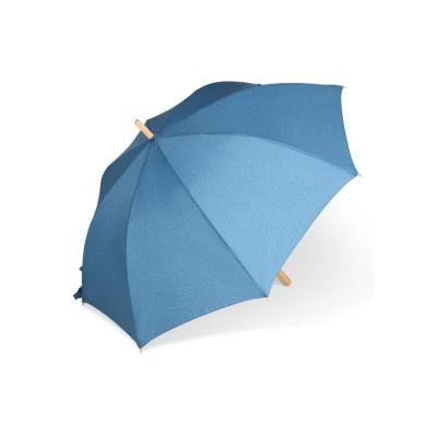 Picture of STICK UMBRELLA 25” R-PET STRAIGHT HANDLE AUTO OPEN in Dark Blue