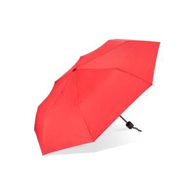 Picture of CONGO 190T PONGEE 21 INCH FOLDING UMBRELLA in Red