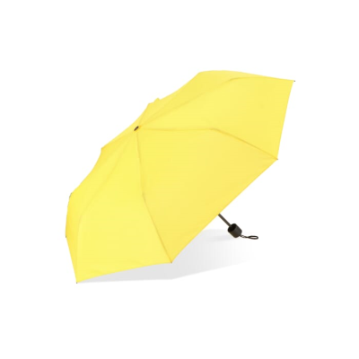 Picture of CONGO 190T PONGEE 21 INCH FOLDING UMBRELLA in Yellow