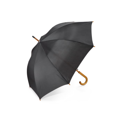 Picture of ARAN 190T POLYESTER 23 INCH UMBRELLA AUTO OPEN in Black