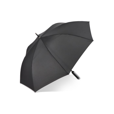 Picture of EMERANTIA 190T PONGEE 23 INCH STICK UMBRELLA AUTO OPEN in Black