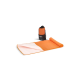 Picture of R-PET QUICK DRY SPORTS TOWEL 40X80CM with Pouch (200G & M²) Sublimation in Orange