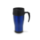 Picture of DOUBLE WALLED COFFEE MUG METAL 350ML in Blue
