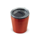 Picture of DOUBLE WALLED COFFEE MUG METALLIC 180ML in Dark Red
