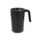 Picture of DOUBLE WALLED COFFEE MUG 400ML in Black