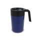 Picture of DOUBLE WALLED COFFEE MUG 400ML in Dark Blue