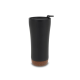 Picture of DOUBLE WALLED TUMBLER CORK BASE 480ML in Black