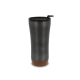 Picture of DOUBLE WALLED TUMBLER CORK BASE 480ML in Dark Gun Metal