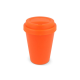 Picture of RPP COFFEE CUP SOLID COLOURS 250ML in Orange