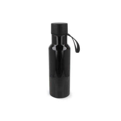 Picture of WATER BOTTLE NOUVEL R-PET 600ML in Black