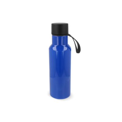 Picture of WATER BOTTLE NOUVEL R-PET 600ML in Blue