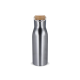 Picture of THERMO BOTTLE with Bamboo Lid 500Ml in Silver