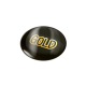 DOMING ROUND Ø 15 MM in Gold image 2