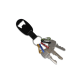 BOTTLE OPENER KEYRING CHAIN in Black image 2