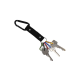 CARABINER KEY HOLDER KEYRING in Black image 2