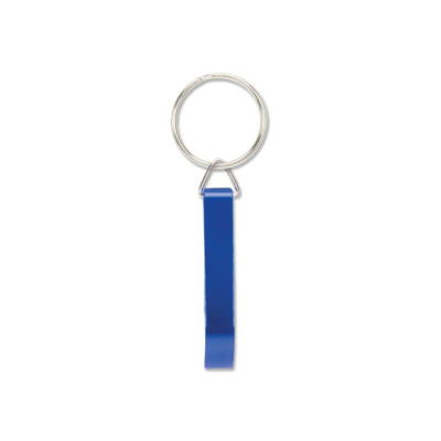 Picture of KEYRING with Bottle Opener in Blue