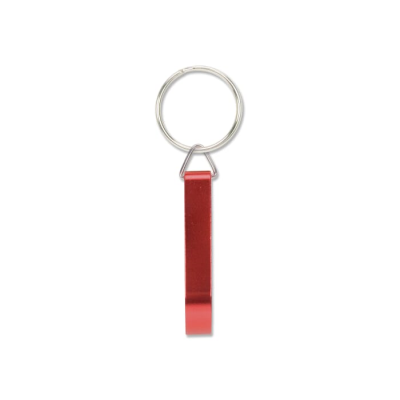 Picture of KEYRING with Bottle Opener in Red
