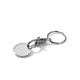 COIN KEYRING CHAIN in Silver image 2