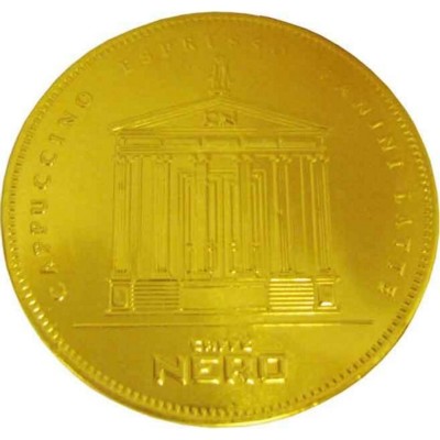 Picture of CHOCOLATE COIN in Gold Foil