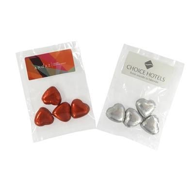 Picture of BAG OF CHOCOLATE HEARTS