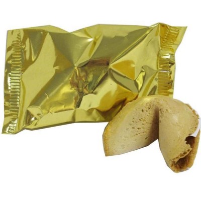 Picture of FORTUNE COOKIE Individually Wrapped Fortune Cookie Containing Your Own Personalised Bespoke Message