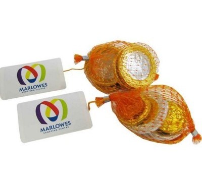 Picture of NET OF CHOCOLATE COINS