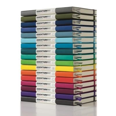 Picture of LEUCHTTURM1917 SOFTCOVER PAPERBACK B6+ NOTE BOOK.