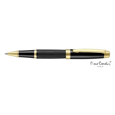 Picture of PIERRE CARDIN ACADEMIE ROLLERBALL PEN in Black - Gold