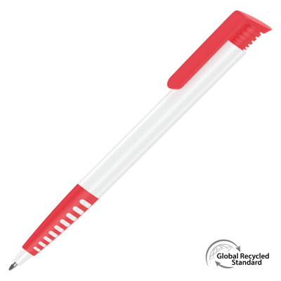 Picture of ALBION GRIP GRS RECYCLED BALL PEN - RED