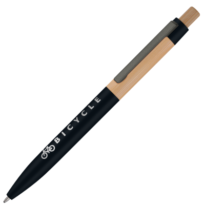 Picture of ARENA GRS RECYCLED ALUMINIUM METAL BALL PEN - BLACK