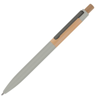 Picture of ARENA GRS RECYCLED ALUMINIUM METAL BALL PEN - PALE GREY