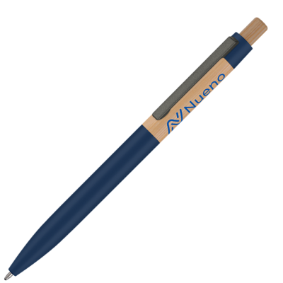Picture of ARENA GRS RECYCLED ALUMINIUM METAL BALL PEN - DARK BLUE