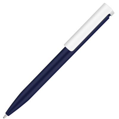 Picture of ARLOW GRS RECYCLED PLASTIC BALL PEN - NAVY BLUE