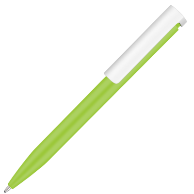 Picture of ARLOW GRS RECYCLED PLASTIC BALL PEN - PALE GREEN