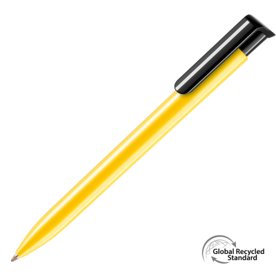 Picture of ABSOLUTE COLOUR GRS RECYCLED BALL PEN - YELLOW
