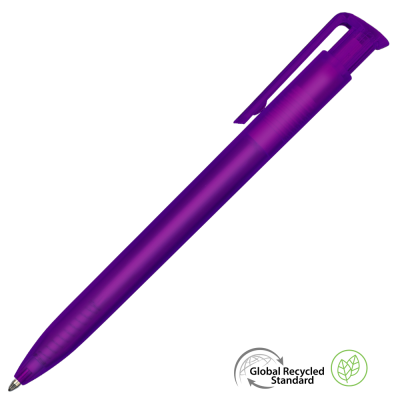 Picture of ABSOLUTE FROST GRS RECYCLED BALL PEN - PURPLE